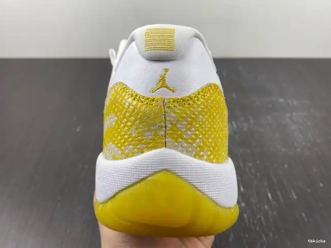 Cheap TB AH7860-107 Low WMNS Jordan Snakeskin Air 11 Yellow 0408